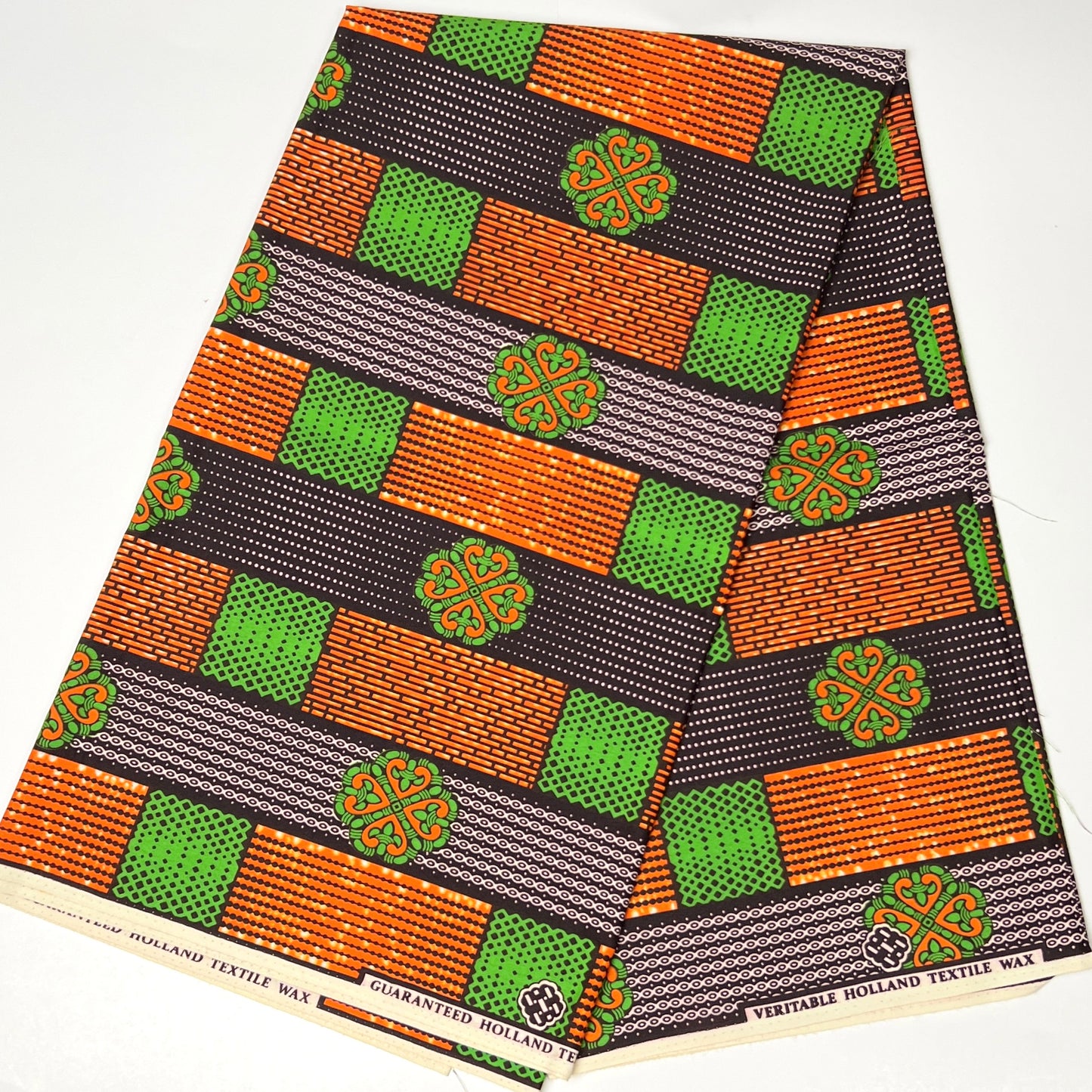 African Ankara Fabric by the yards Kente African cloth for sewing project.