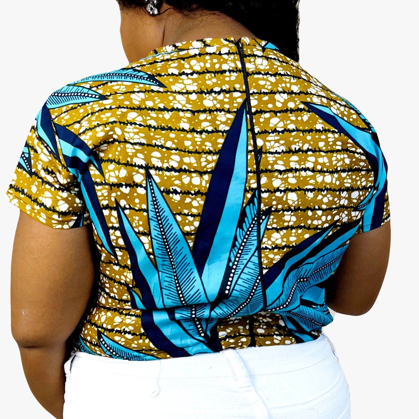 African Print Ankara Croptop