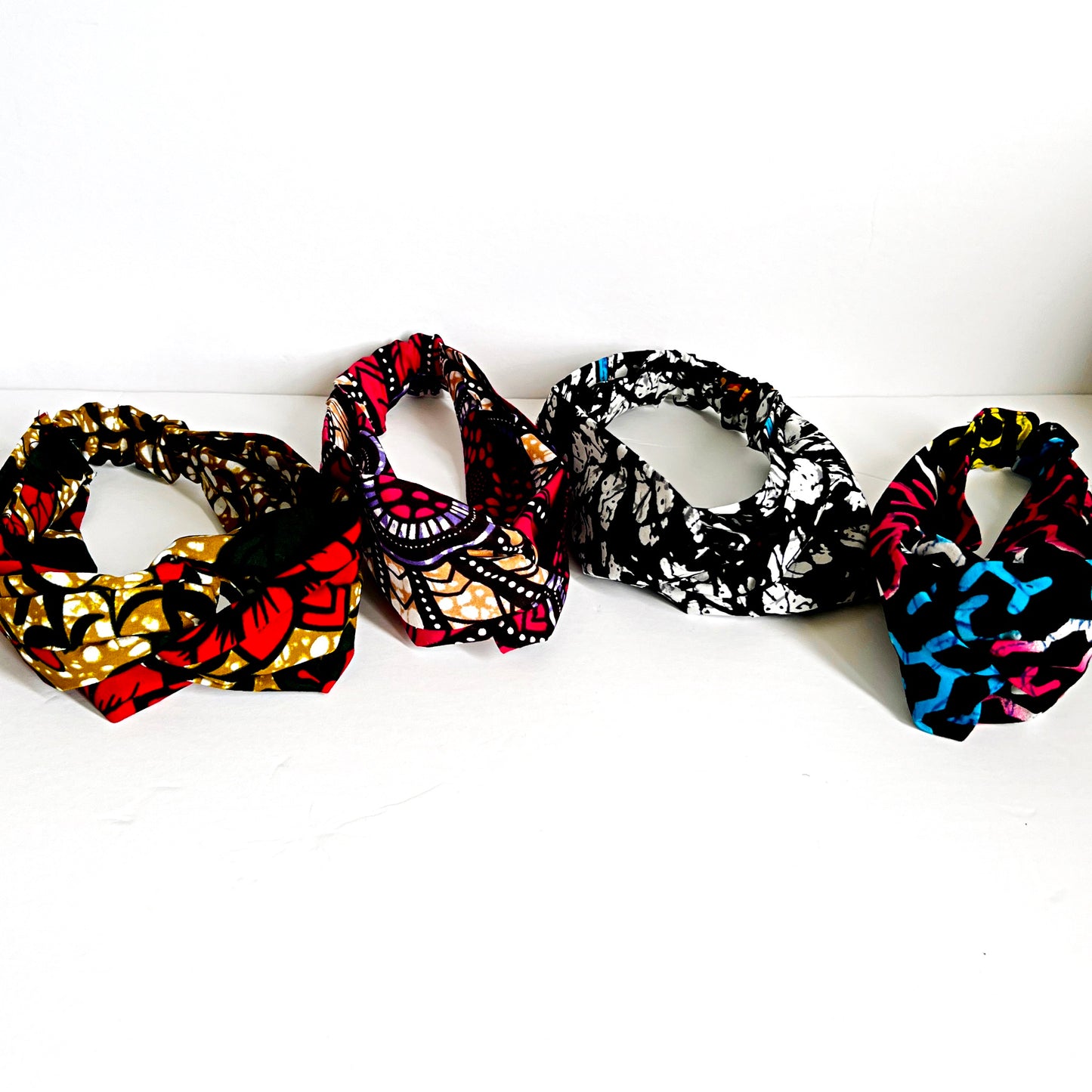 2pcs assorted African print headband for ladies and girls.