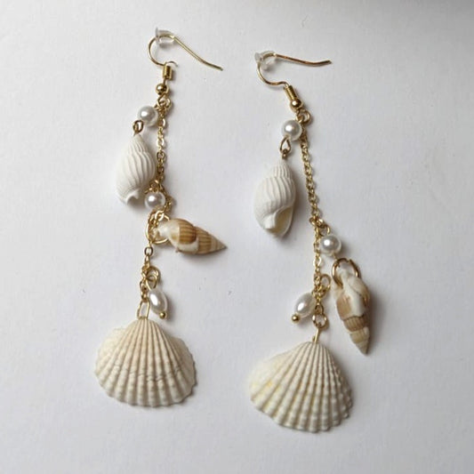 Sea Shell, Snail Fashion Earrings Suitable for everyday wear